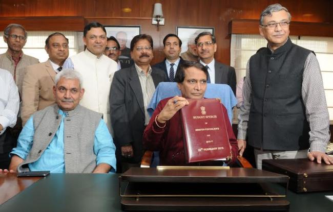 Suresh Prabhu presents Railway Budget