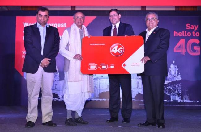 Vodafone India launches 4G services in Kolkata