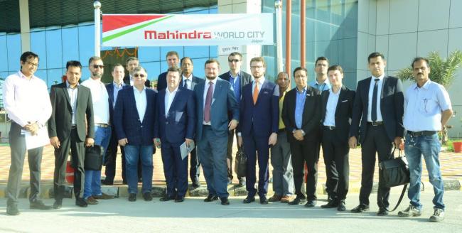 Mahindra World City welcomes Russian trade delegation 