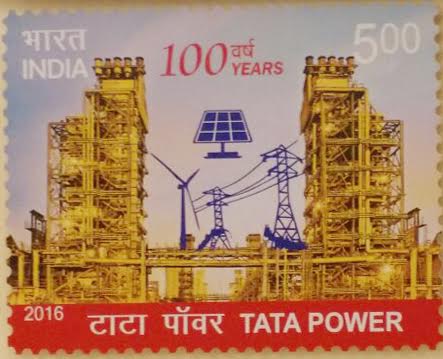 Tata Power commemorates its Centenary journey by releasing a postage stamp