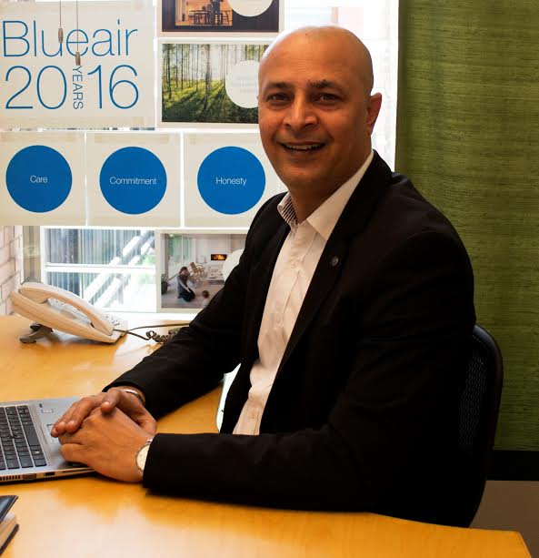 Arvind Chabra from HP India joins Blueair as Country Head