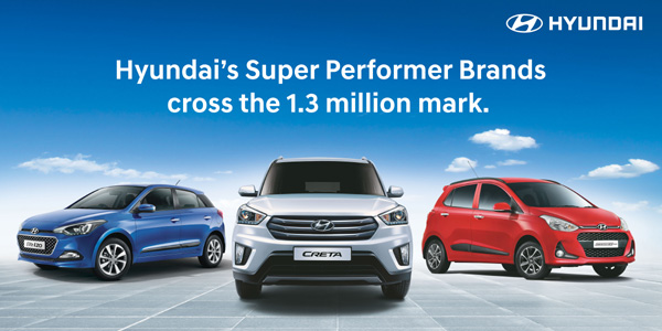 Hyundai super performer brands cross 1.3 million milestone mark