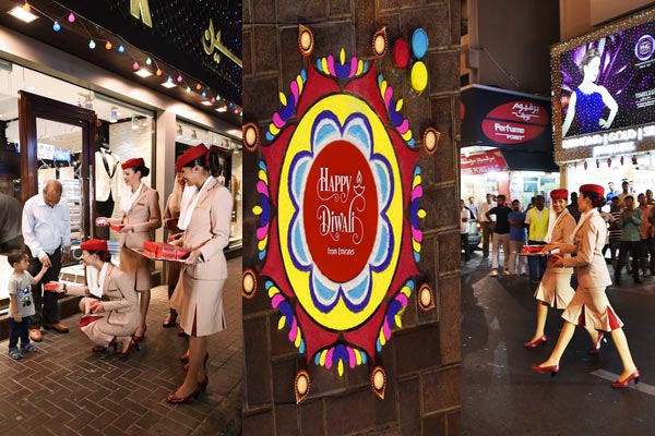 Emirates celebrates the festive spirit of Diwali in Dubai