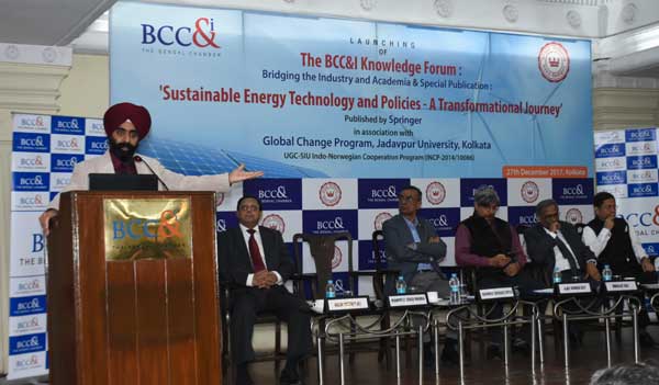 Kolkata: Publication on sustainable energy marks the launch of BCC&I Knowledge Forum