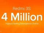 Redmi sells four million units of its Redmi 3S smartphone in 9 months