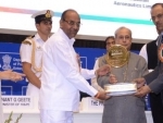 SAIL receives SCOPE Award for Best HR Practices from President Pranab Mukherjee