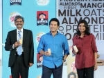 Sachin Tendulkar launches grainy beverage Quaker Oats+Milk