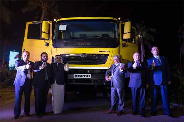 Tata Motors launches its Tata Prima in the Kingdom of Saudi Arabia