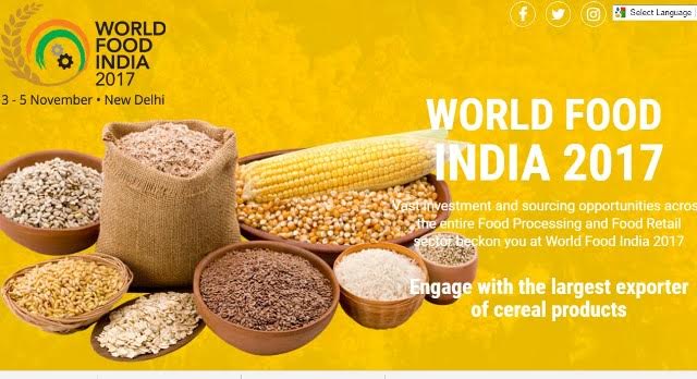 India Food Processing Ministry launches World Food India Website