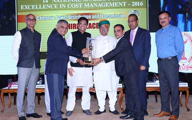 Tata Power awarded for excellence in cost management