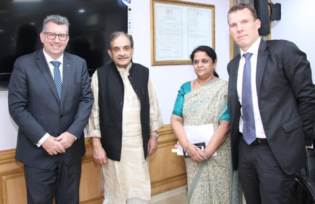 India and Australia keen to widen scope of business relation between the two countries
