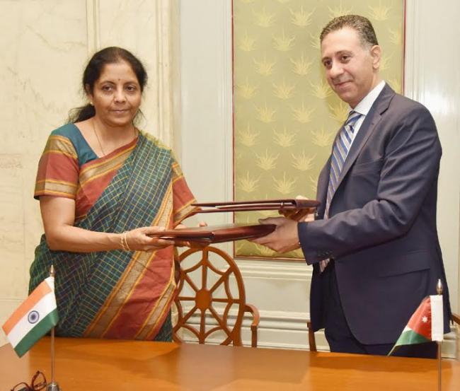 10th Session of the India- Jordan Trade and Economic Joint Committee (TEJC) concludes on Wednesday