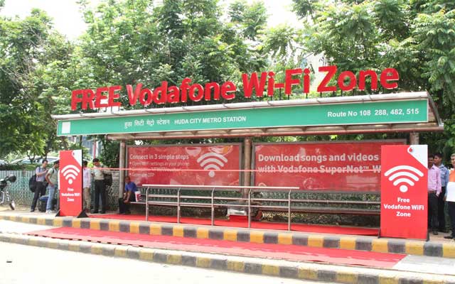 Vodafone introduces Gurugram's first wi-fi enabled bus stand