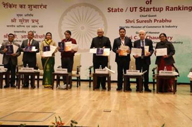 Union Commerce and Industry ministry launches Startupindia Ranking Framework