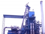 Rebuilt blast furnace-1 â€˜Parvatiâ€™ of SAIL, Rourkela Steel Plant blown in