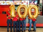 KFC enters 100th city in India