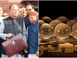 Jaitley reiterates elimination of cryptocurrencies but says govt will explore blockchain technology
