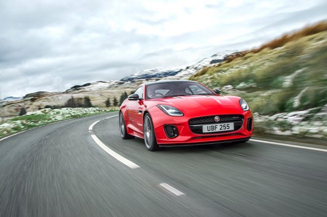 Jaguar F-type gains agility and efficiency with four-cylinder power train 