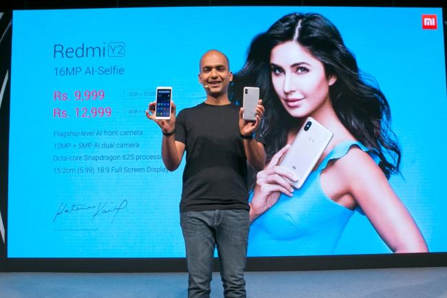 Xiaomi launches Redmi Y2 in India