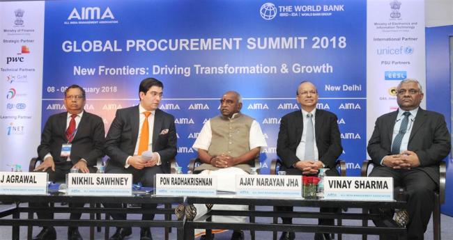 Global Procurement Summit 2018 inaugurated by Central minister P Radhakrishnan