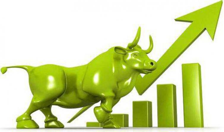 Sensex up by 78 pts