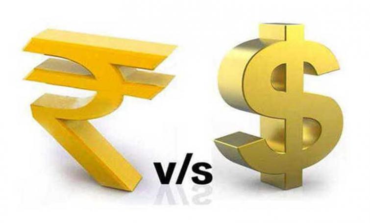 Rupee down by 35 paise against USD