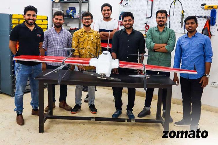 Zomato successfully tests its drone technology