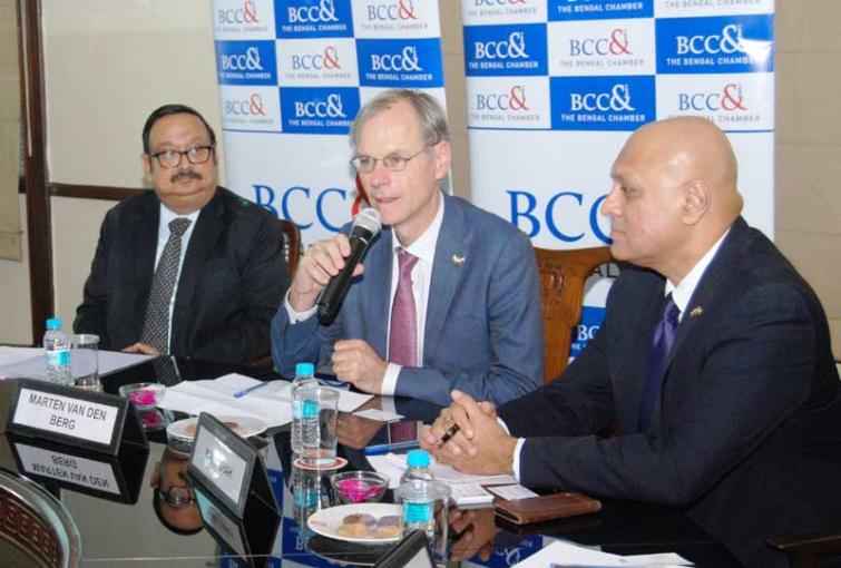 Dutch trade delegation is interested in helping to set up port facilities in West Bengal