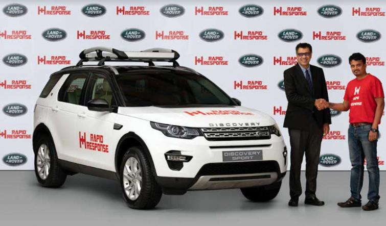 Land Rover offers vehicle to rapid response to aid disaster relief