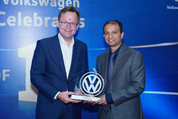 Volkswagen India celebrates its decade long partnership with Bangalore Motors Pvt. Ltd. in Karnataka