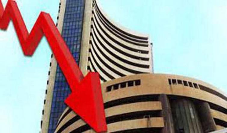 Indian market: Sensex down 261.68 pts