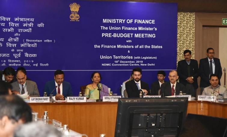Nirmala Sitharaman holds Pre-Budget consultation with Finance Ministers of State or UTs