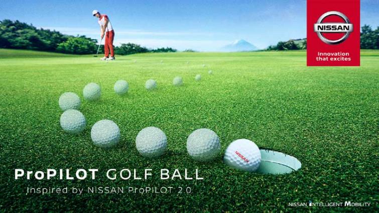 Nissanâ€™s ProPILOT golf ball turns every driver into a pro