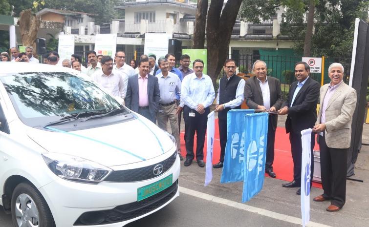 Tata Steel partners with Tata Motors to introduce Tigor EVs for employee transportation in Jamshedpur