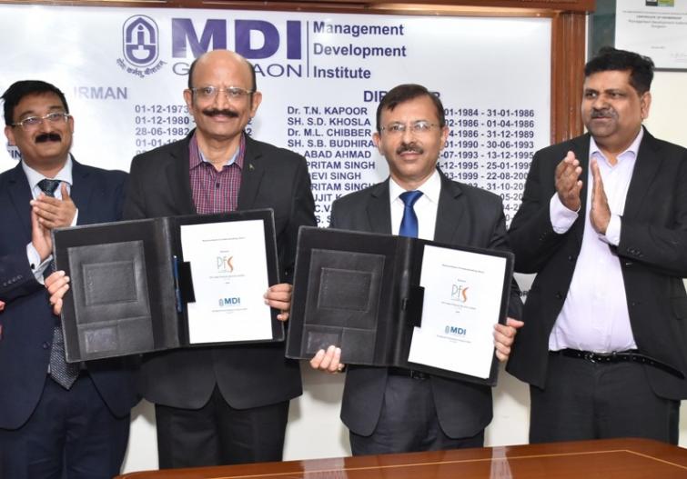 Infrastructure finance company PFS signs MoU with MDI Gurgaon
