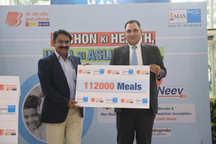 Bank of Baroda, Max Bupa Health Insurance join hands with Feeding India to launch SwasthaNeev