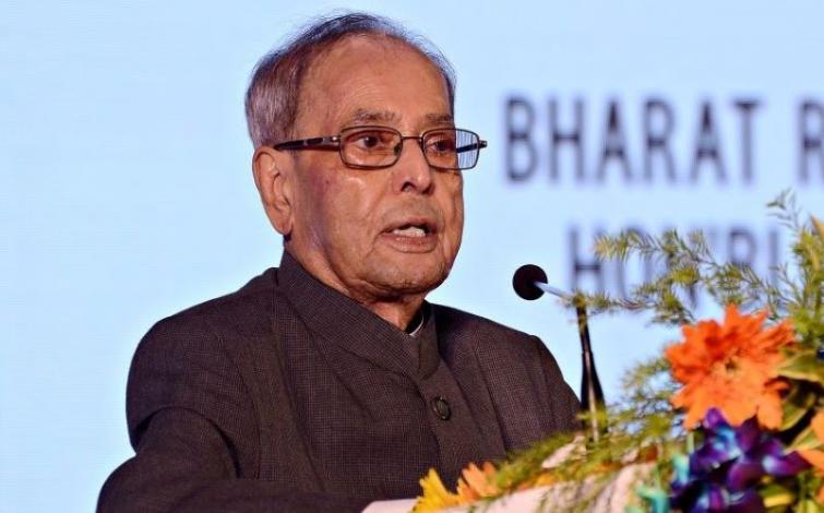One-third of 5-trillion dollar economy must come from exports: Pranab Mukherjee