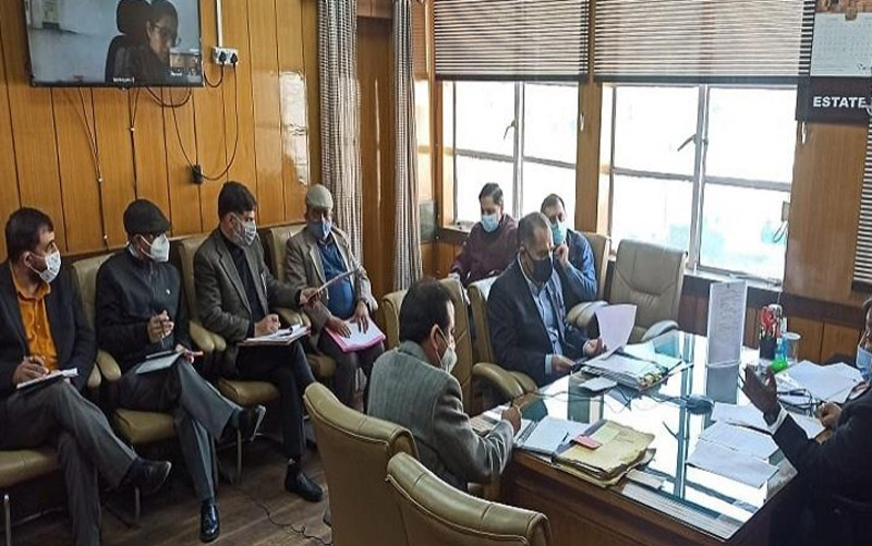 Dheeraj reviews progression setting up of Modern Slaughter Houses in J&K