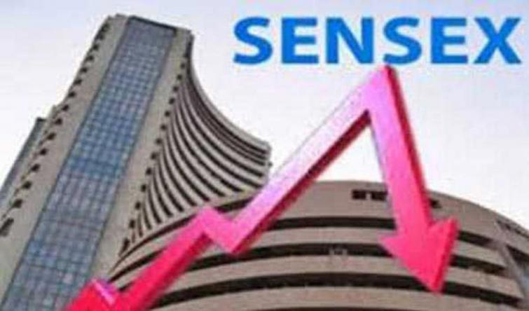Sensex falls 188.26 pts