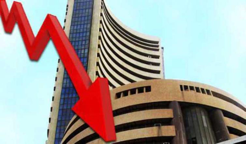 BSE Sensex down over 200 pts