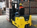 Godrej Material Handling launches the new Bravo Electric Three-Wheel Forklift