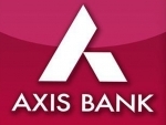 Axis Bank declined by 3.14 per cent to Rs 439.50