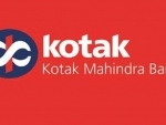 Kotak Bank moves down by 3.29 pc to Rs 1813.35