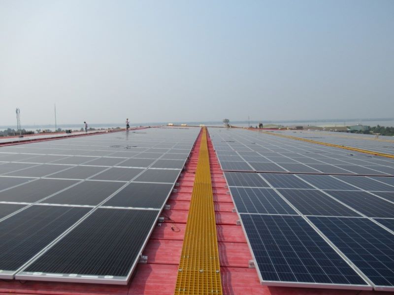 Vikram Solar’s manufacturing unit commissions Rooftop Solar Power Plant at the facility