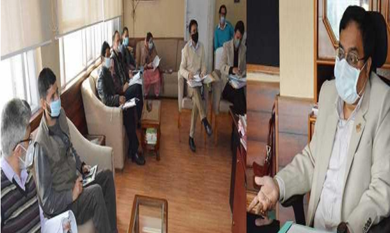 Com Secy reviews progress on recommendations of committee on business revival in J&K