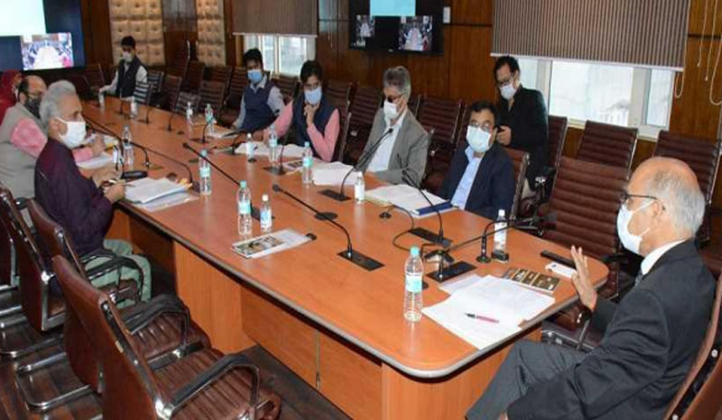 Advisor Sharma for comprehensive strategy to boost sale, marketability of Jammu and Kashmir's Handicraft products