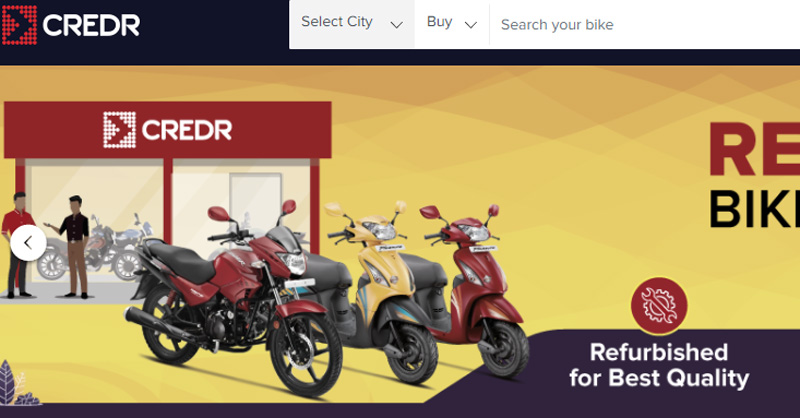 CredR to invest $15 million in used 2 wheeler business in FY 21-22