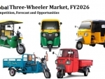 'Three-Wheeler Market’ to grow at 6.78% CAGR in value terms by 2026: TechSci