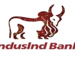 IndusInd Bank down by 8.60 pc to Rs 844.40