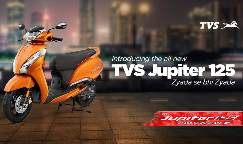 TVS Motor India launches TVS Jupiter 125
